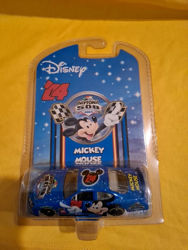 Disney NASCAR Daytona 500 Car Mickey Mouse 2004 🔥E - Image 1 of 4