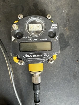 Banner Sure Cross Data Radio, UE3RM1809, 900MHz, Free Shipping - Image 1 of 3