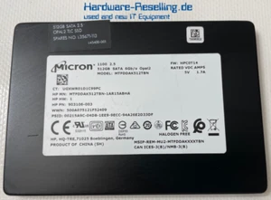 Micron 512GB 1100 2,5 " SATA III 6G MTFDDAK512TBN-1AR15ABHA 903106-003 - Afbeelding 1 van 1