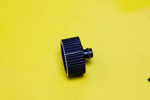 GRUNDIG SATELLIT 600 Radio Parts Repair - DIAL Wheel Knob BIG button - Foto 1 di 1