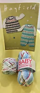 Sirdar Hayfield Baby Blossom DK Acrylic Yarn Knitting Pattern 4844 - SALE! - Picture 1 of 12