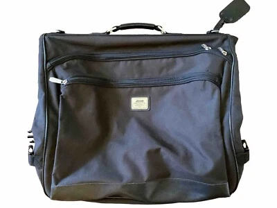 Jeep Wrangler Suit Garment Bag Rugged Travel Equipment Black Canvas - Image 1 of 4