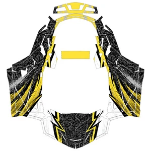 Arctic Cat Wildcat XX 2018 diseño MXVEC 009 kit de gráficos envolturas calcomanía UTV 4x4  - Imagen 1 de 9