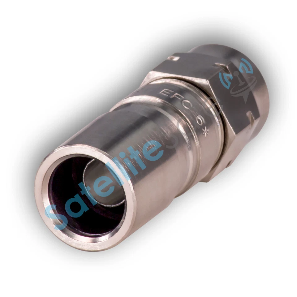 Corning EFC F Male Coaxial RG6 Compression Connectors GF-EFC-6 100-Pack - Image 1 of 4