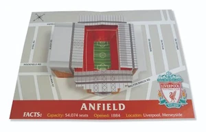 Tarjeta de cumpleaños Liverpool Football Club Anfield Stadium 3D Pop Up Card - Imagen 1 de 7