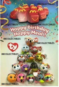 MCDONALDS 2019 TY HAPPY BIRTHDAY - SET OF 24 - SHIPS 3/26 - Picture 1 of 1