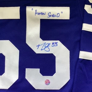 Mark Giordano #55 Autographed Toronto Maple Leafs Adidas Jersey Inscribed - Picture 1 of 3