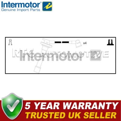 Intermotor HT Ignition Leads Fits Honda Civic 1987-2001 Rover 200 1989-1995 — 第 1/2 张图片