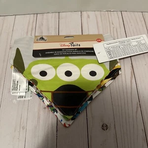 Paquete de 3 Bandanas para Perros Parques Disney Colas Pixar L/XL Navidad Nuevo con Etiquetas - Imagen 1 de 7