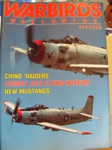 WARBIRDS WORLDWIDE # 16 MILITARY AVIATION MAG CHINO RAIDERS SKY RAIDERS - Imagen 1 de 4