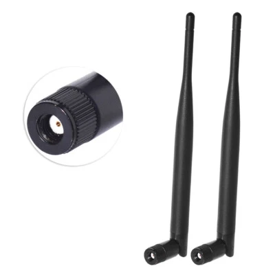 2x Dual Band RP-SMA WiFi Antenna for WiFi Router Range Extender Gateway Wireless - Image 1 of 4