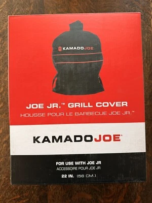 Cubierta de parrilla de longitud completa de alta resistencia Kamado Joe Jr nueva en caja KJ15080420 Foto 1 de 2