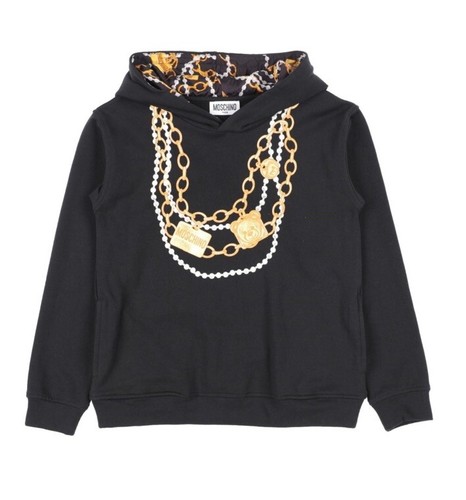 Felpa Moschino 5 Anni Girl Or Unisex Sweatshirt Hoodie
