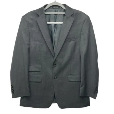 Abrigo Blazer Chaqueta Calvin Klein Extreme Calce Ajustado Lana Deportivo Talla 42S Gris Trabajo Foto 1 de 4