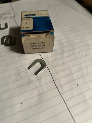 Pin de palanca de freno de emergencia Ford 1939-72 vintage OEM (2 piezas) Ford #91A2106 nos Foto 1 de 2