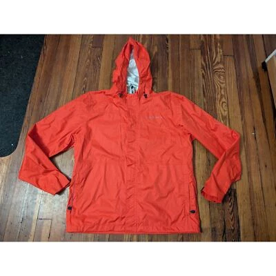 Chaqueta de lluvia Vineyard Vines naranja para hombre talla pequeña en buen estado.  Foto 1 de 4