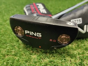 Ping Vault 2.0 Piper C Centre Shaft Black Mid Mallet Putter (34.5") - Picture 1 of 8