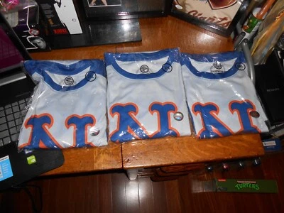 NY METS LIMITED EDITION T-SHIRTS [SILK-LIKE MATERIAL] LOT OF 3 [SAME] 3XL NEW FS - Image 1 of 4