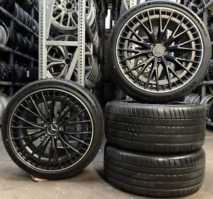 4 Orig Mercedes-Benz Sommerräder AMG 265/35 R21 101Y EQE V295 AMG 43 53 A2954012 - Bild 1 von 5