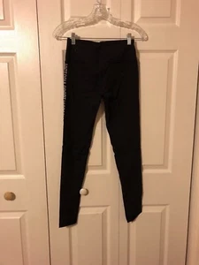 VICTORIA'S SECRET Leggings Deportivos Knockout Negro Logo Talla S NUEVO - Imagen 1 de 4