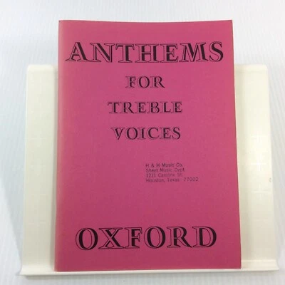 Anthems for Treble Voices Choral Music Songbook - Image 1 of 4