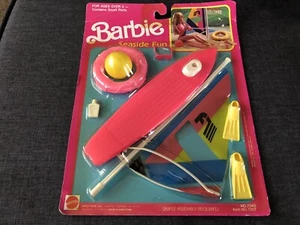 BARBIE SEASIDE FUN WIND SURF SAIL BOARD PLAY SET MATTEL #7340 1988 ACCESSORY - Picture 1 of 5