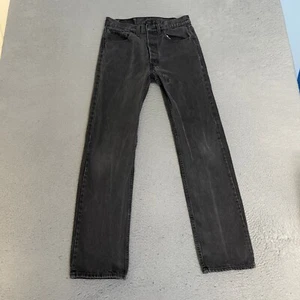 Jeans vintage Levis 501 para hombre 32 x 32 negros hechos en EE. UU. *LEER* - Imagen 1 de 14