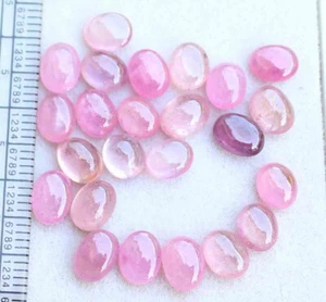 24,40 Karat natürlicher blutroter Rubin oval Cabochonschliff lose Edelstein Ringgröße - Bild 1 von 4