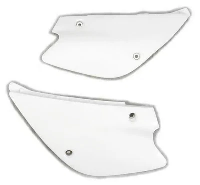 Paneles laterales de plástico UFO - moto cross blanca KA03714047 12-329-29 Foto 1 de 3