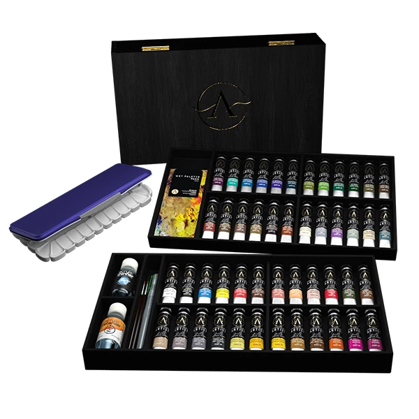 Scale75 ScaleColor Artist Luxury Box Acrylic Paint Set - 48x 20ml + Palette - Image 1 of 1