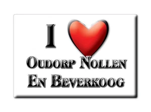 Oudorp Nollen En Beverkoog, Alkmaar, Noord Holland - Koelkastmagneet Holland - Bild 1 von 9