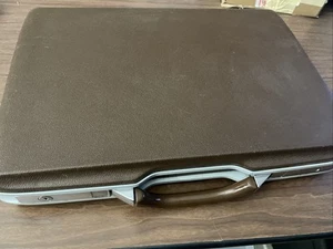 Samsonite Royal Traveler Vintage Hartschale 18" Aktentasche - ohne Schlüssel, öffnet sich - Bild 1 von 6