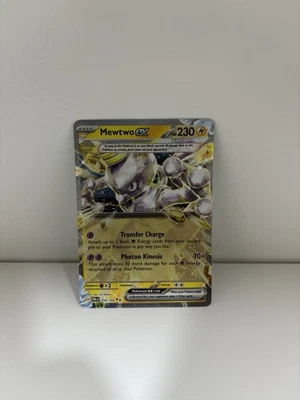 Pokémon TCG Mewtwo EX 058/182SV04: Paradox Rift Holo Card NM Condition - Image 1 of 3