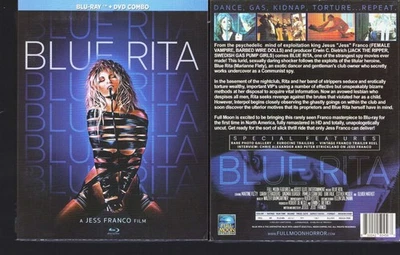 Blue Rita (Blu-ray) 1977 Jess Franco - with Slipcover - New & Sealed Foto 1 de 2
