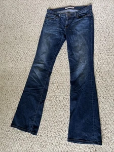J BRAND Jeans Women Size 27 Bailey Mayflower Boot Cut Mid Rise - Picture 1 of 6