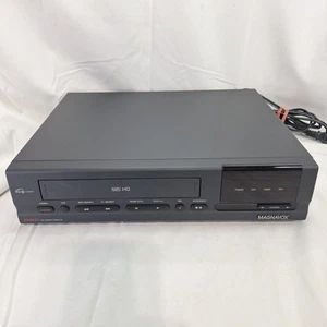 VTG Magnavox VR3330AT01 VCR Video Cassette Recorder, VHS Player No Remote Tested - Picture 1 of 7