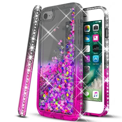 For iPod Touch 5th 6th 7th Gen Case, Case Cover + Tempered Glass Protector - Image 1 of 3