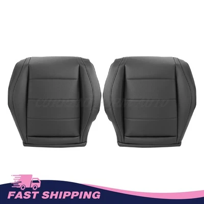 Fits 2020 to 20245 Mercedes Benz GLE350 GLE450 Front  Bottom Leather Cover Black - Image 1 of 4