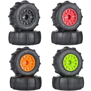 1/10 Scale RC Short Course & Monster Truck Universal Paddle Tires for Snow/Sand - Picture 1 of 12