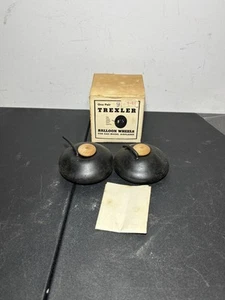 Trexler Ballonräder für Gasmodellflugzeuge Größe Nr. 9 G Vintage ein Paar NOS - Bild 1 von 5