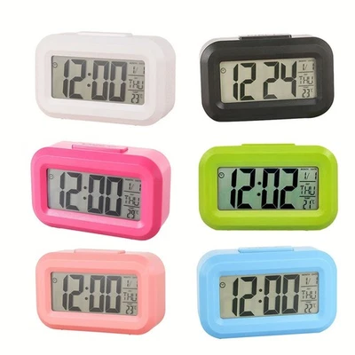 Digital Alarm Clock Alarm Clock Color Options Desktop Decor Household Supplies