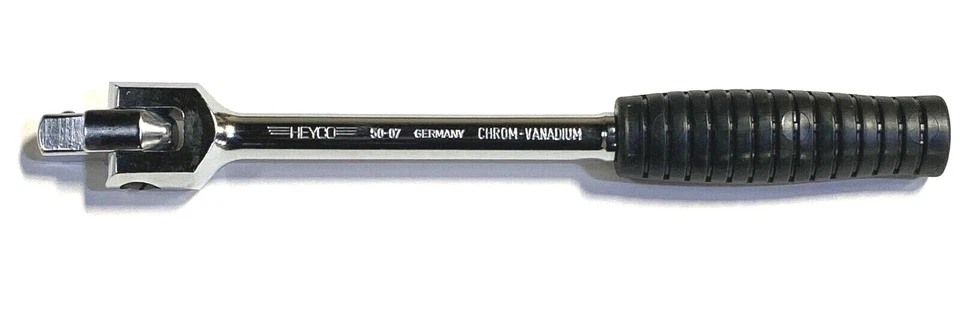 Heyco 1/2" Drive Swivel Handle Breaker Bar Ergo Grip Made In Germany - Image 1 of 1