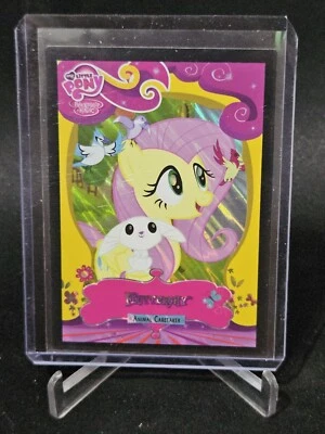 My Little Pony Series 2 FLUTTERSHY ANIMAL CARETAKER #F12 FOIL CARD - Image 1 of 2
