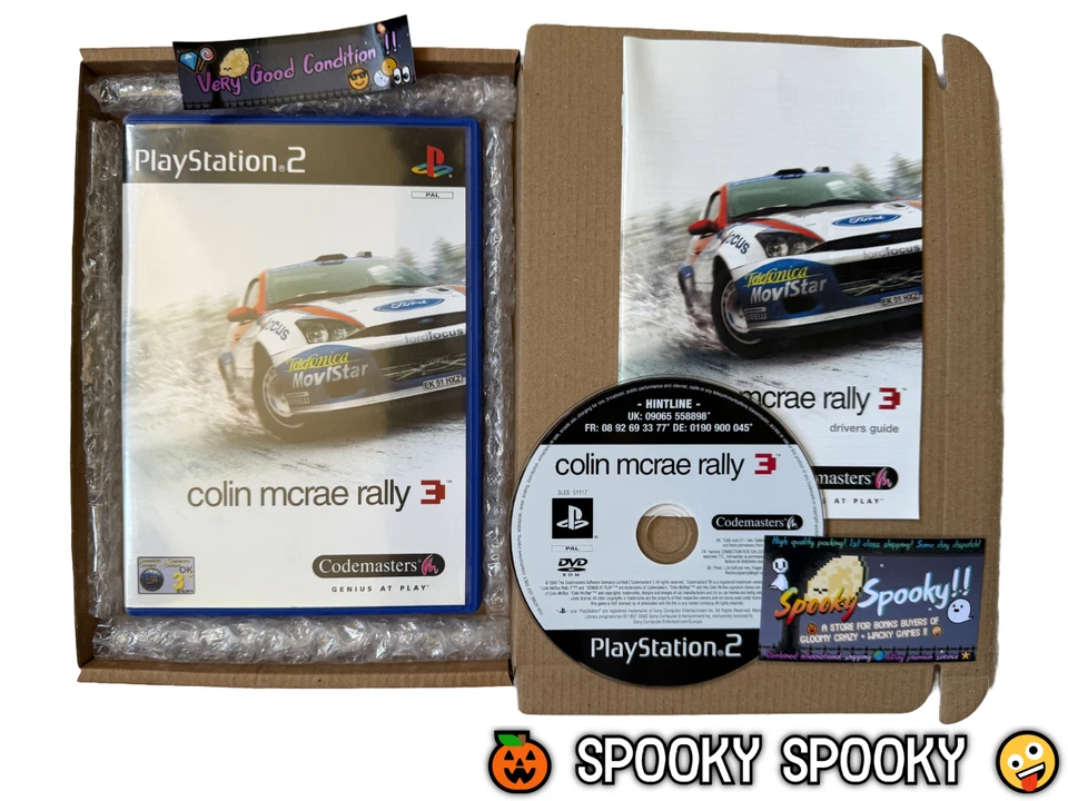 Colin McRae Rally 3 PS2 - UK PAL VGC CIB - High Quality Packing - Tracked - Image 1 of 4