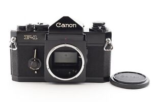 [Excellent] Canon F-1 35mm SLR Film Camera Black Body From JAPAN 1996039