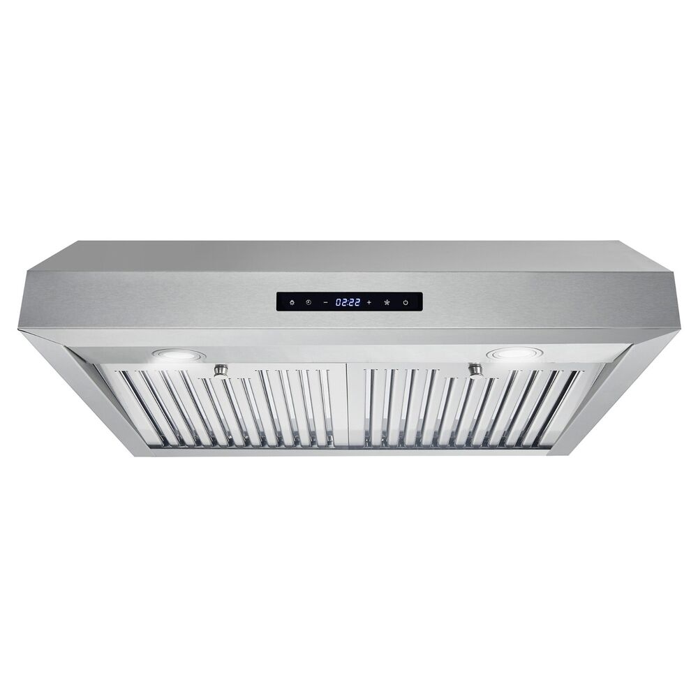 30 in Under Cabinet Range Hood (OPEN BOX) Touch Controls, Stainless Steel, LED