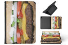 CASE COVER FOR APPLE IPAD|FAST FOOD BURGER YUMMY #7