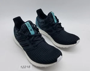 Adidas Ultraboost 4.0 x Parley Men's Size 10 Running Shoes Black *Less than 5 mi - Picture 1 of 12