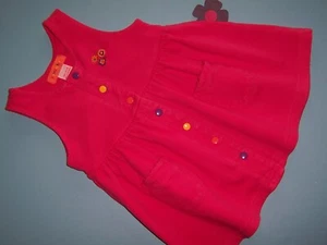Gymboree De Colección Niñas "DOBLE HOLANDÉS" PEQUEÑO...VESTIDO...ETIQUETA ARCO IRIS...OTOÑO 1997 - Imagen 1 de 3