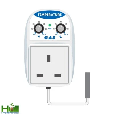 G.A.S Day & Night Temperature Controller Hydroponics Heater Controller - Image 1 of 2